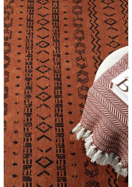 Eko Kiremit Kaymaz Taban Kilim Balkon Mutfak Oturma Odası Halısı Yoluk Eko319 160 x 230 fırsatları
