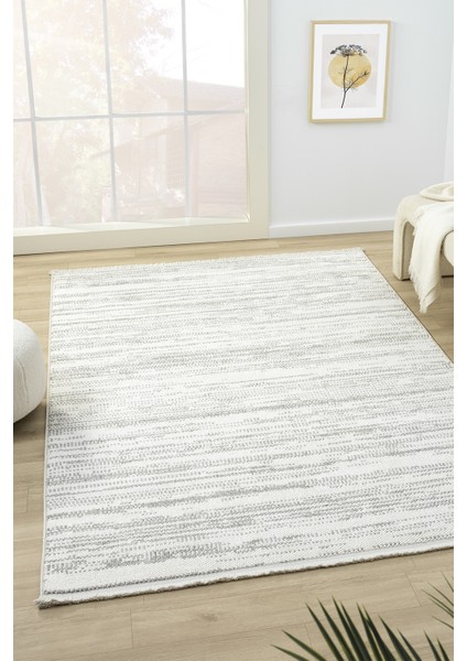 Viola Beyaz Salon Oturma Odası Çocuk Odası Yatak Odası Halısı Vıo309 80 x 150