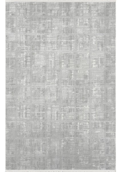 Hermes Krem Gri Salon Oturma Odası Çocuk Odası Yatak Odası Halısı Hm6017 160 x 230