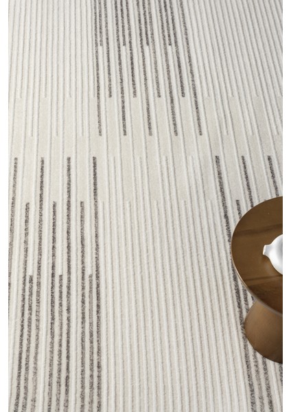 Maki Gri Salon Oturma Odası Çocuk Odası Yatak Odası Halısı Mk9008 80 x 150