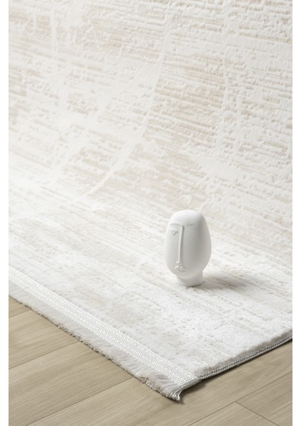 Lima Krem Multi Salon Oturma Odası Çocuk Odası Yatak Odası Halısı Lm2011 120 x 180