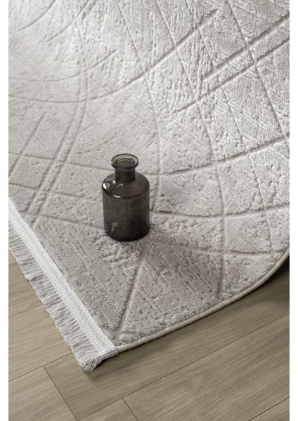 Santana Gri Salon Oturma Odası Çocuk Odası Yatak Odası Halısı Sn424 120 x 180 modelleri