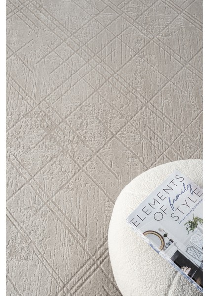 Santana Gri Salon Oturma Odası Çocuk Odası Yatak Odası Halısı Sn424 120 x 180 fırsatları