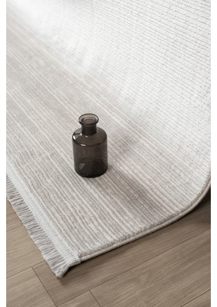 Santana Beyaz Salon Oturma Odası Çocuk Odası Yatak Odası Halısı Sn410 80 x 150 modelleri