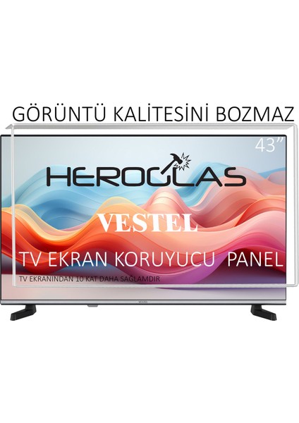 Vestel 43UA9631 43"inç 109 Ekran Tv Ekran Koruyucu