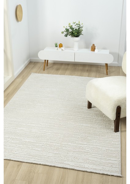 Viola Beyaz Salon Oturma Odası Çocuk Odası Yatak Odası Halısı Vıo306 120 x 180