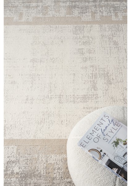 Santana Bej Salon Oturma Odası Çocuk Odası Yatak Odası Halısı Sn420 80 x 300 fırsatları
