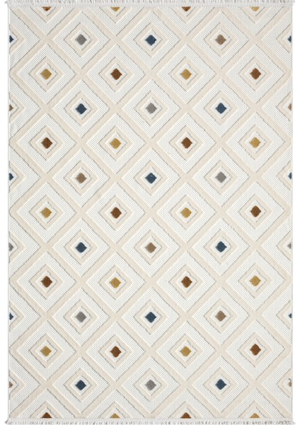 Harmoni Beyaz Salon Oturma Odası Çocuk Odası Yatak Odası Halısı Hrm208 120 x 180 fiyatları