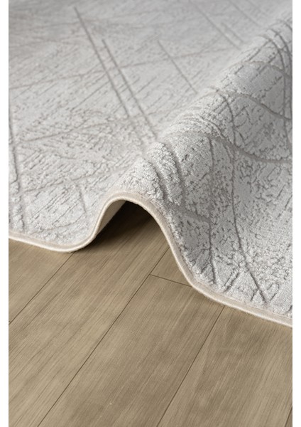 Santana Gri Salon Oturma Odası Çocuk Odası Yatak Odası Halısı Sn424 80 x 300 indirimleri