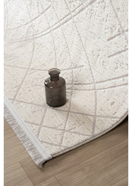 Santana Krem Salon Oturma Odası Çocuk Odası Yatak Odası Halısı Sn425 120 x 180 modelleri