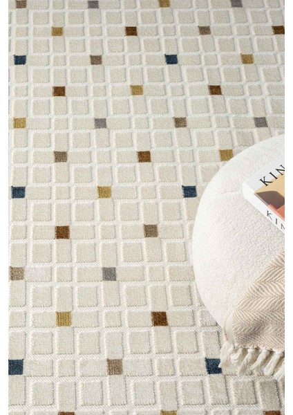 Harmoni Beyaz Salon Oturma Odası Çocuk Odası Yatak Odası Halısı Hrm211 80 x 150 fırsatları