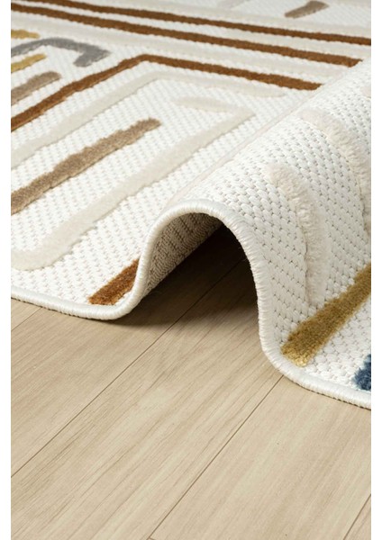 Harmoni Beyaz Salon Oturma Odası Çocuk Odası Yatak Odası Halısı Hrm207 80 x 300 indirimleri