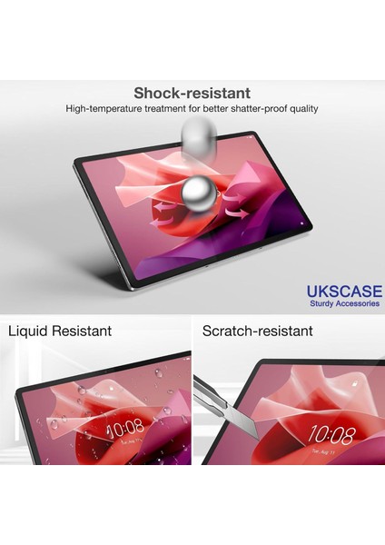 Lenovo Tab P12 (12.7-Inch, 2023) Uyumlu Nano Cam Ekran Koruyucu