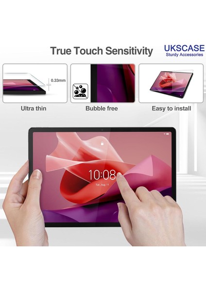 Lenovo Tab P12 (12.7-Inch, 2023) Uyumlu Nano Cam Ekran Koruyucu