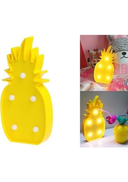 Ananas Tasarımlı Masa Lambası