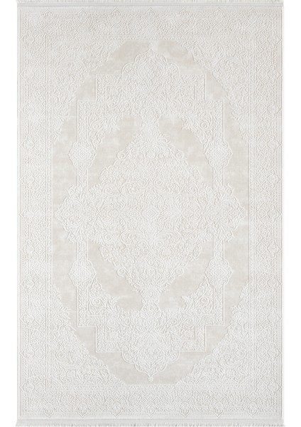 Maki Krem Salon Oturma Odası Çocuk Odası Yatak Odası Halısı Mk9003 150 x 230 fiyatları
