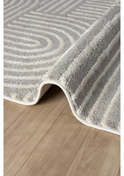 Ventura Gri Shaggy Yumuşak Post Peluş Salon Oturma Odası Halısı Vnt111 100 x 200 indirimleri