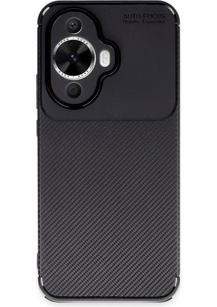 Huawei Nova 12S Kılıf Negro Karbon Fiber Desen Silikon + Ekran Koruyucu modelleri