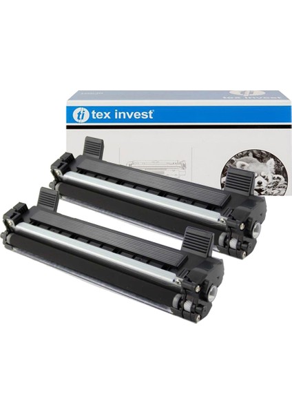 Brother TN-1040 / MFC-1910W Muadil Toner 2 Li Paket