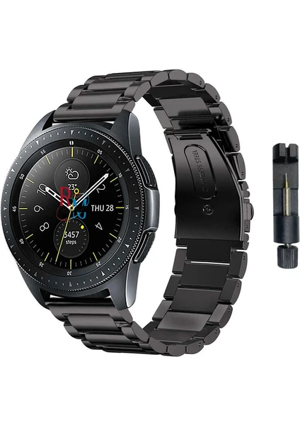 Huawei Watch GT5 Pro GT4 GT3 Pro GT3 Se GT2 Pro GT2 46 mm Uyumlu 22 mm Klasik Çelik Kordon