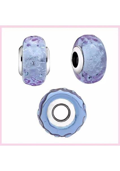 Lavanta Rengi Murano Charm