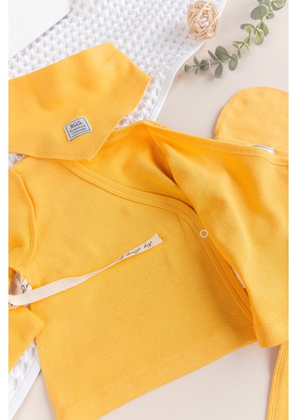 Kendinden Eldivenli Natural Bebek Hastane Çıkışı Bebek Takımı fırsatları