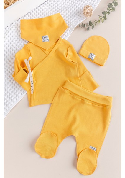 Kendinden Eldivenli Natural Bebek Hastane Çıkışı Bebek Takımı indirimleri