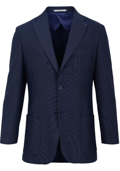Lacivert Comfort Fit 6 Drop Takım Elbise