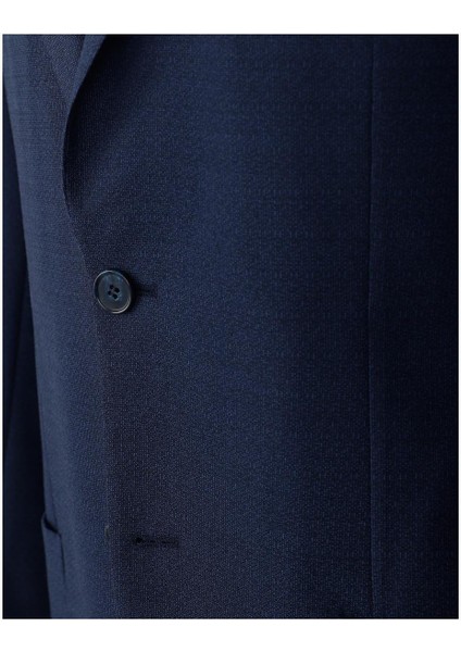 Lacivert Comfort Fit 6 Drop Takım Elbise