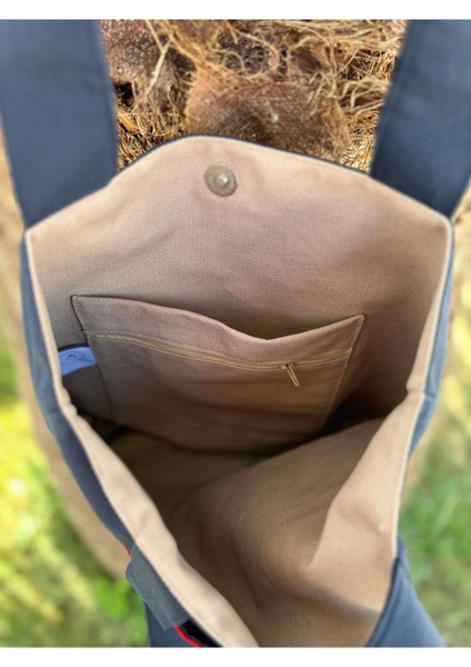 Tavus Kuşu Detaylı Bez Omuz Çantası fırsatları