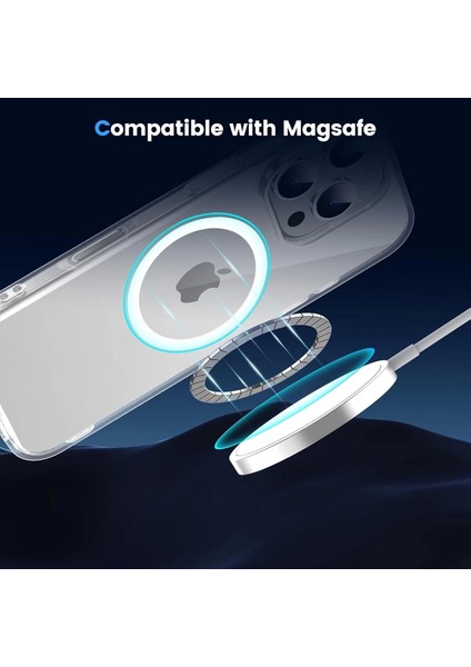 Apple Iphone 16 Pro Max Kılıf Magsafe Şarj Özellikli Kamera Korumalı Lopard Kripto Kapak