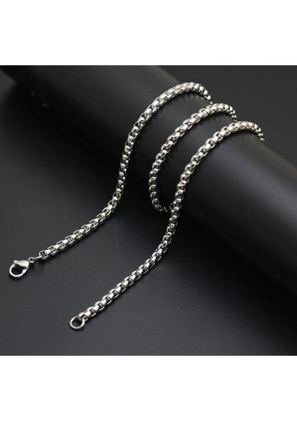 Paslanmaz Çelik Mavi Göz illuminati Üçgen Kolye