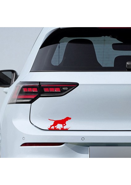 Avcı Sticker - Av Köpeği Sticker - Çulluk Sticker - Oto Sticker - Araba Sticker