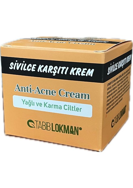 Anti-Akne Kremi 100 ml 1ADET