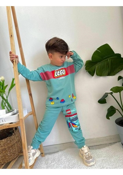 3-10 Yaş Baskılı Erkek Çocuk Alt Üst Takım