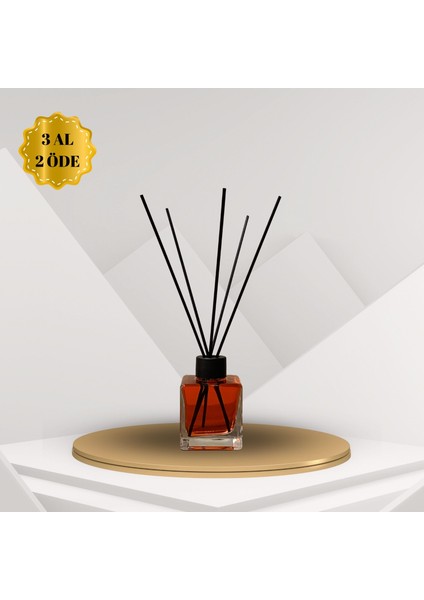 Çilek Aromalı Dekoratif 120 Ml Bambu Çubuklu Oda Kokusu