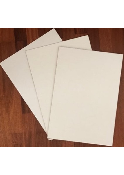 5 Adet 3 mm B2-50X70 cm Resim Kağıdı Ölçüsü Beyaz Mdf