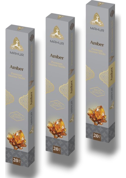 Amber Kokulu Çubuk Tütsü