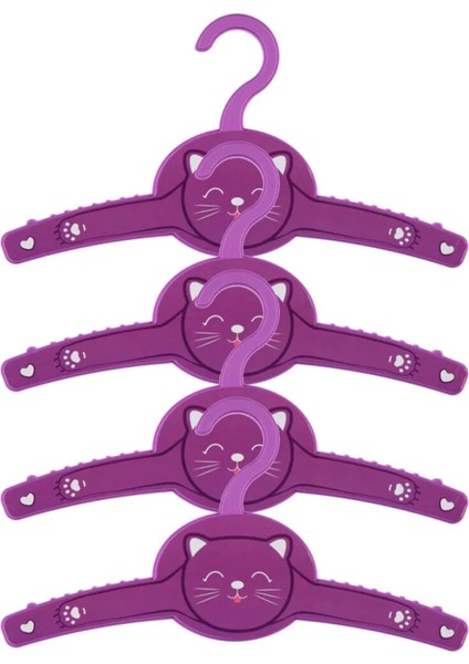 Funny 4lü Giysi Askısı Kedi ROYALEKS-G228-B-C modelleri