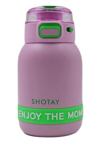 Çocuk Termos Matara 600ML Mor