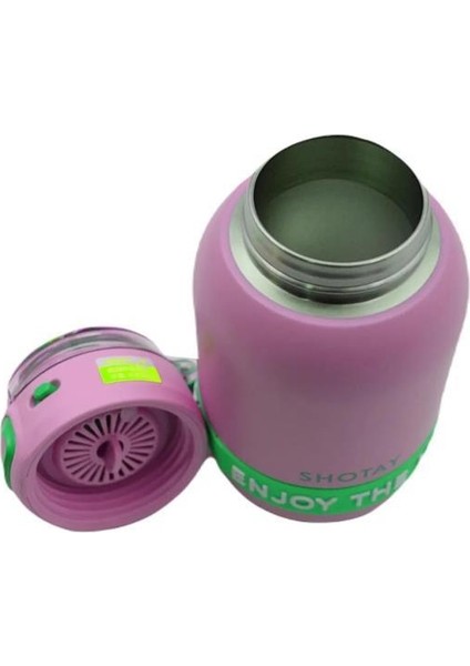 Çocuk Termos Matara 600ML Mor