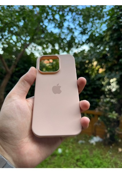 Meri Case Iphone 16 Pro Uyumlu Logolu Içi Kadife Lansman Kılıf Arka Kapak