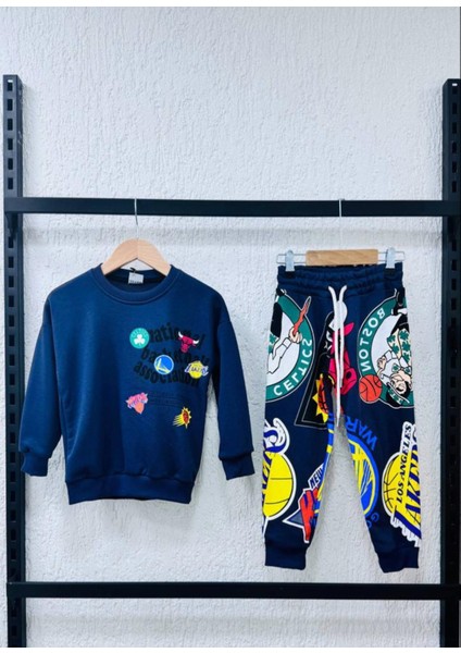 3-10 Yaş Baskılı Erkek Çocuk Alt Üst Takım