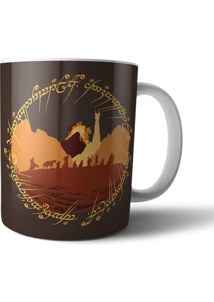 Lord Of The Rings Yüzüklerin Efendisi Kupa Bardak