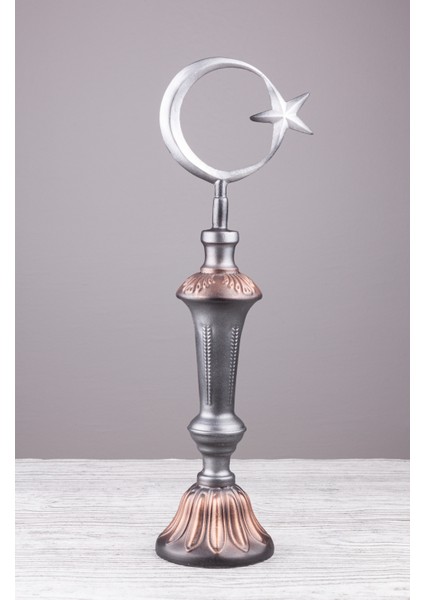 Dekoratif Ayyıldız Sütunlu Biblo