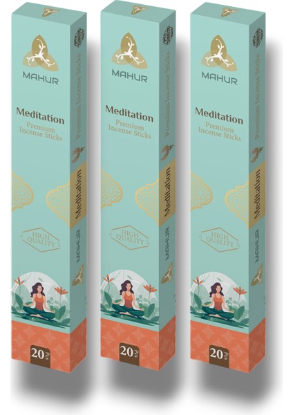 Meditasyon Kokulu Tütsü