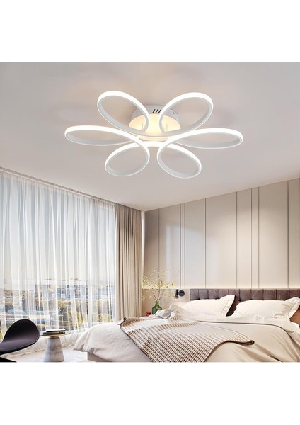Minel Dekor Papatya Model Led50 Cm, Tavan Lambası, Modern Aydınlatma,Dekoratif Şık Avize