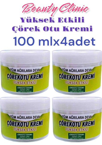 Çörek Otu Kremi 4 Ad. 100 ml