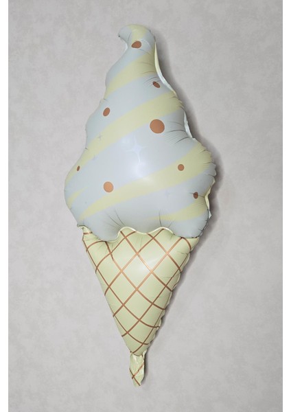 Retro Külahlı Dondurma Folyo Balon Retro Renkler Dondurma Balon fiyatları