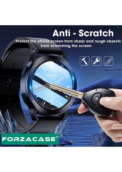 Xiaomi Watch S3 Için Çerçeveli Tam Kaplayan 3D Pet Ekran Koruyucu Film - FC016 modelleri